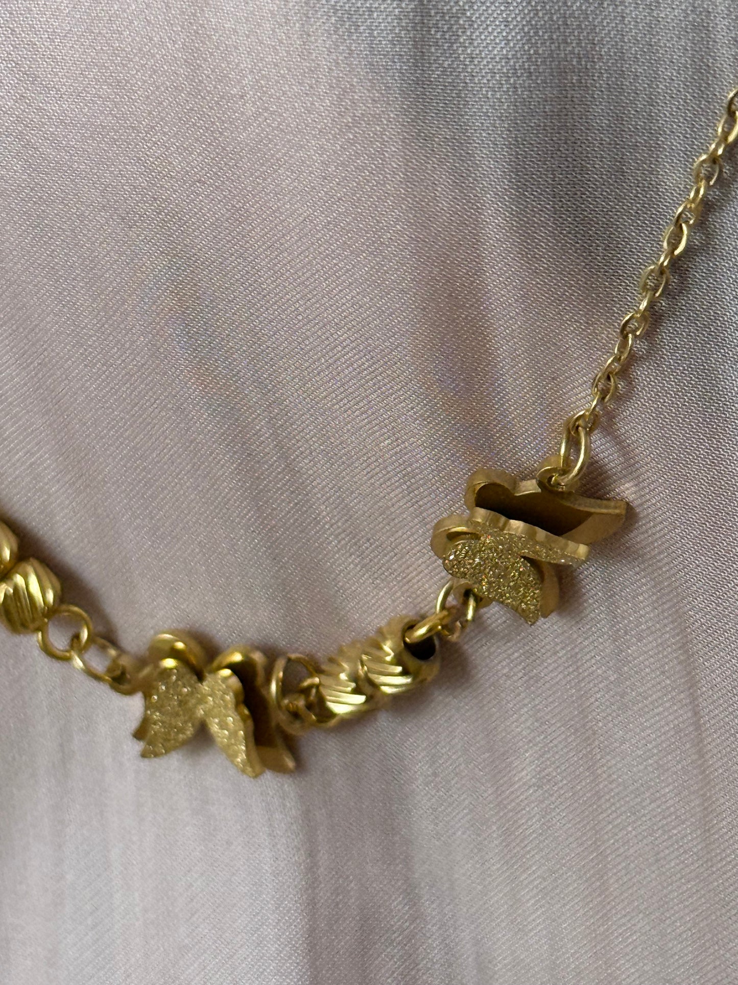 Butterfly Charm 18K Gold Plated Pendant Necklace – Waterproof & Anti-Tarnish | Aarina Jewellery