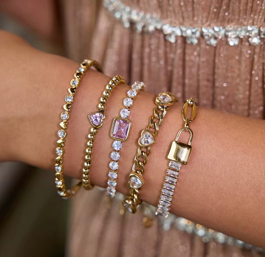 Luxe Gold Bracelet Stack – Choose Your Style
