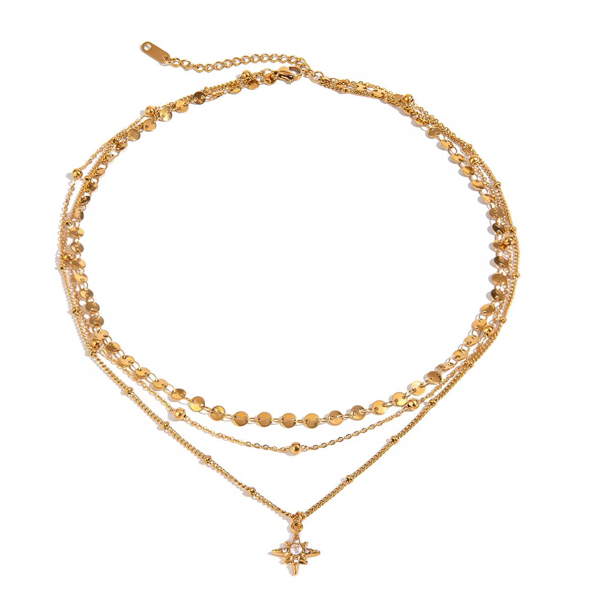 NORA Layered Necklace –