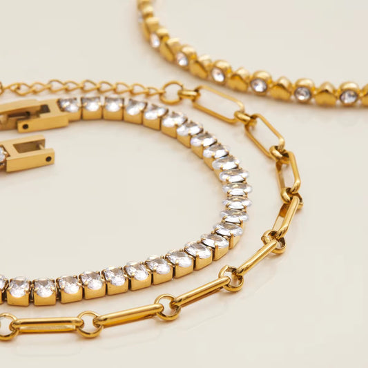 Jia Paperclip Bracelet