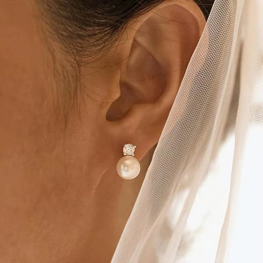 Classic Luxe Pearl Stud Earrings8