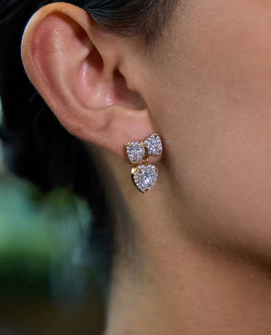 Emma solitarel Earrings