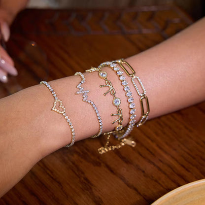 The Glamour Luxe Bracelet Set
