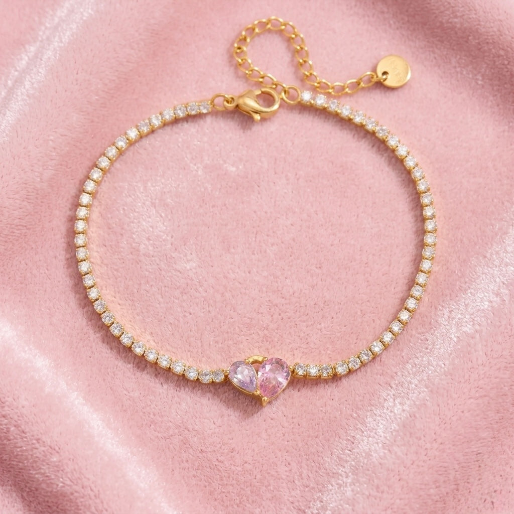 Britney Crystal Tennis Bracelet