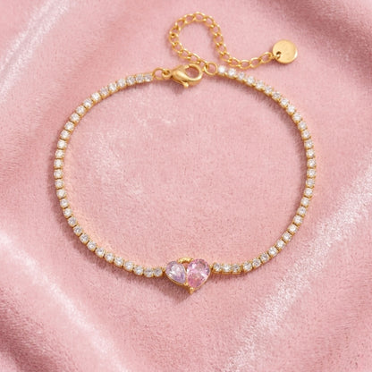 Britney Crystal Tennis Bracelet