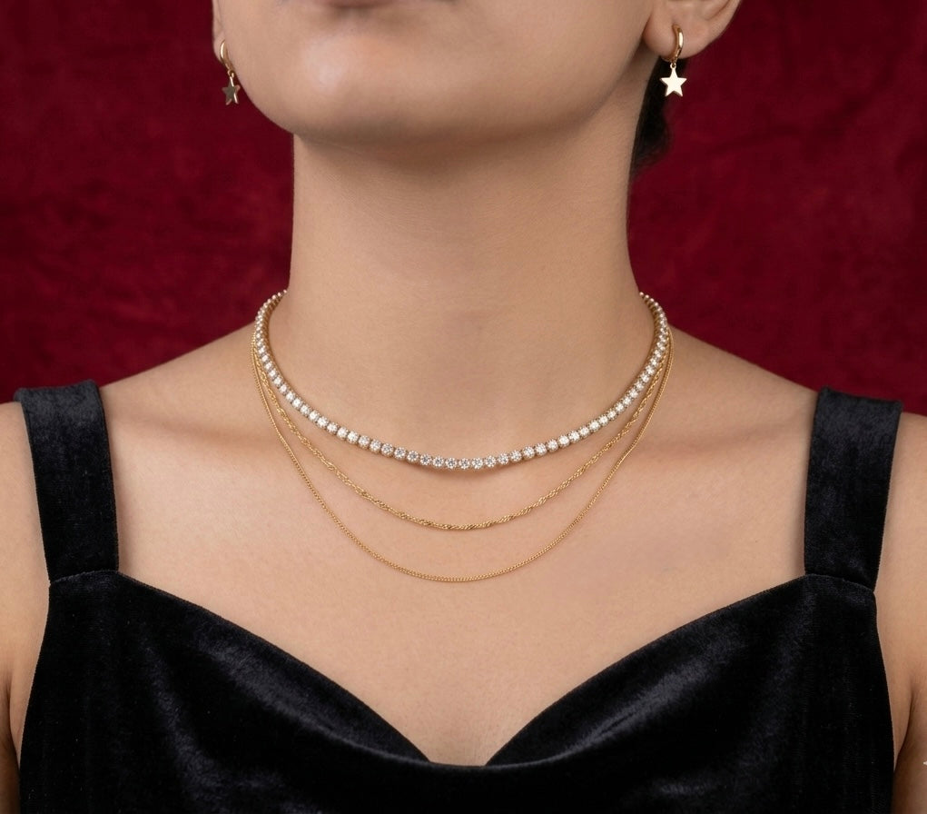 The 2-in-1 Bracelet & Necklace Tennis Wrap