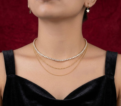 The 2-in-1 Bracelet & Necklace Tennis Wrap