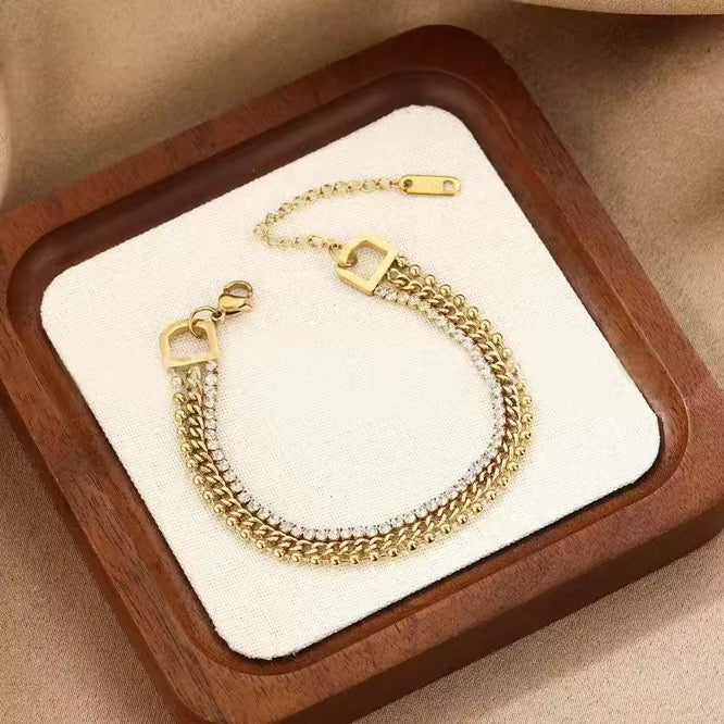 Princess Multi Layer Bracelet
