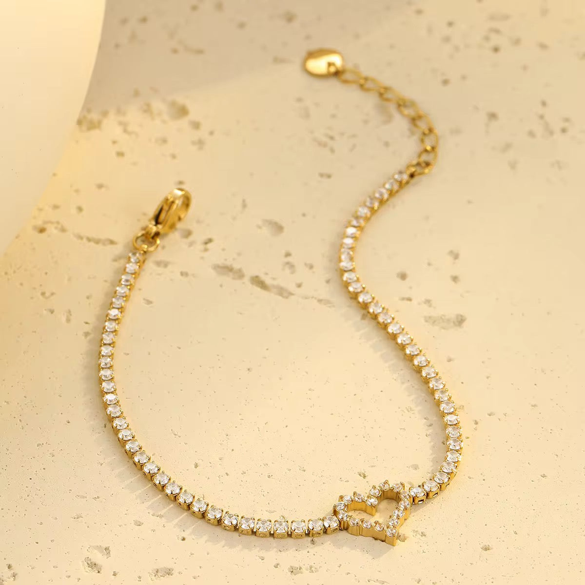 Ray Solitaire Bracelet