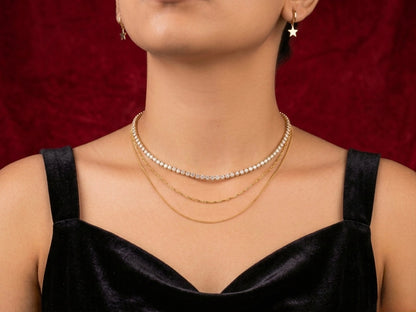 The 2-in-1 Bracelet & Necklace Tennis Wrap