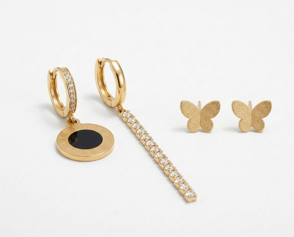 Roman Empress Butterfly Set (Set of 3)