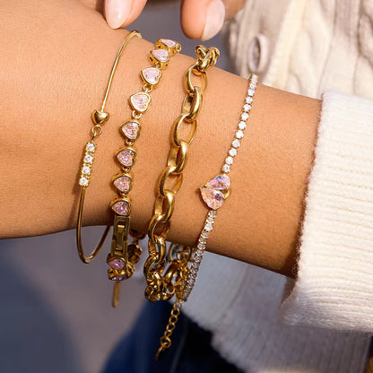 Britney Crystal Tennis Bracelet