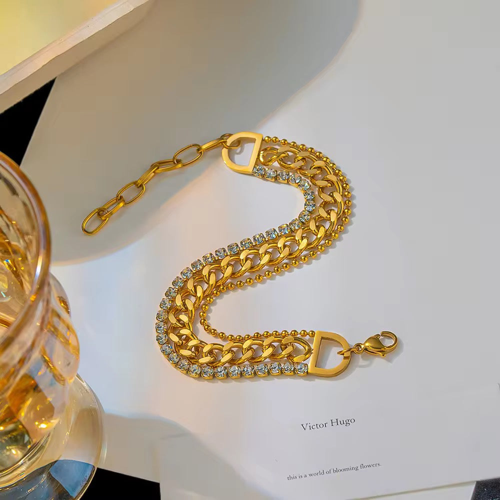 Queen Multi Layer Bracelet