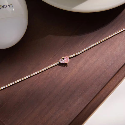 Britney Crystal Tennis Bracelet
