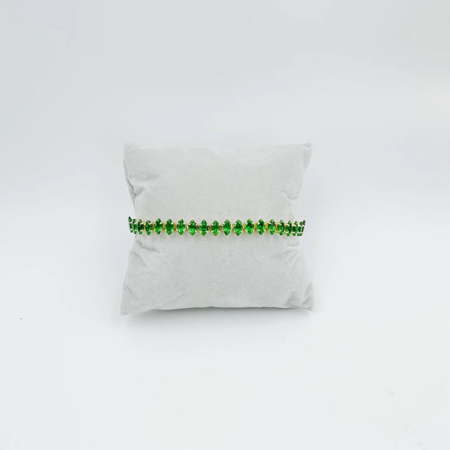 Daisy Green Tennis Bracelet