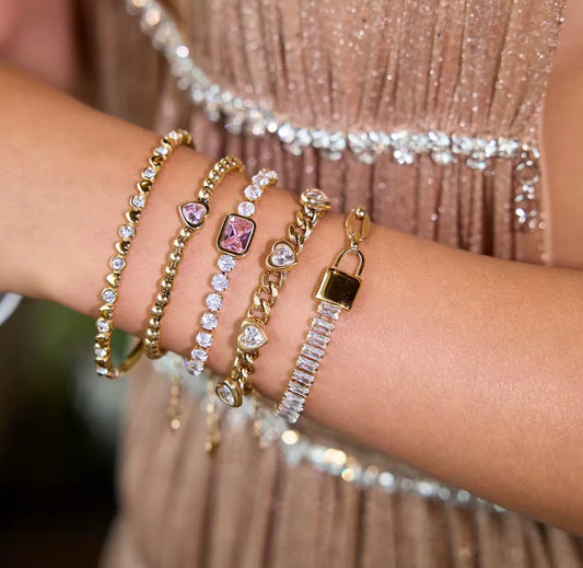 Luxe Gold Bracelet Stack – Choose Your Style