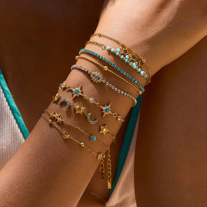 Evil Eye Tennis Bracelet