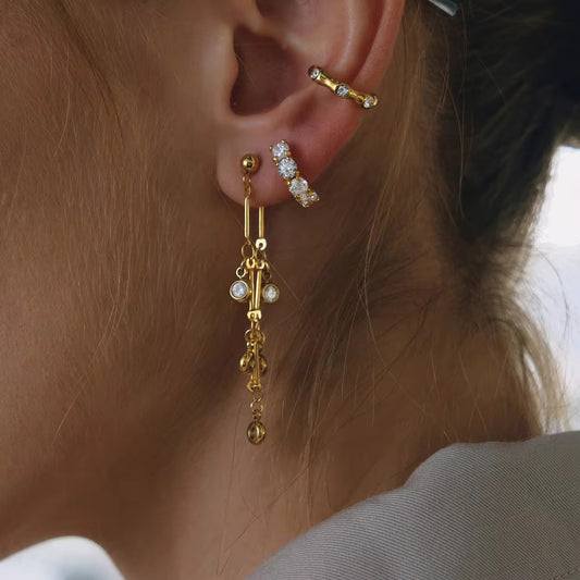 Celestial Trio Earring Set