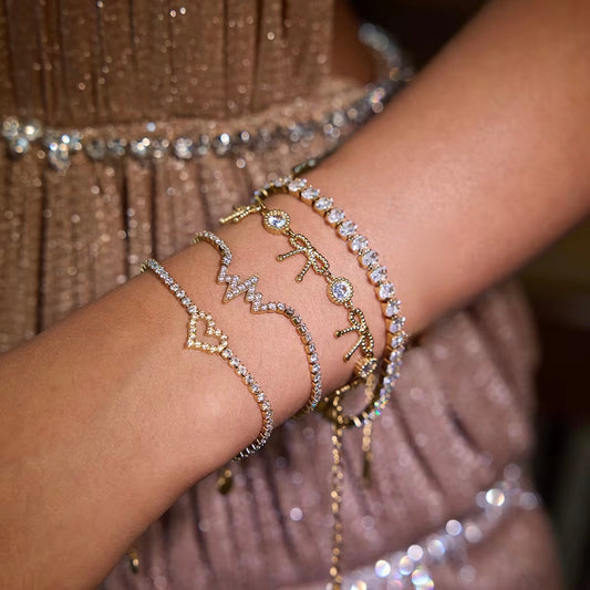 The Glamour Luxe Bracelet Set