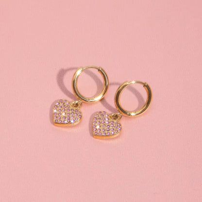 Kimaya Heart Earrings