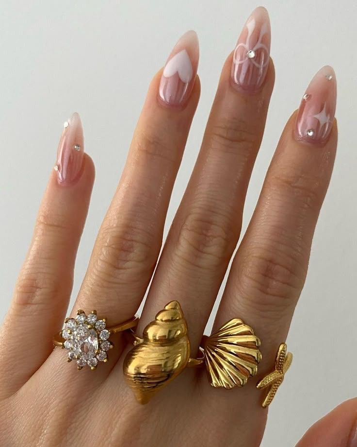 "Ocean Twin Ring by Aarina Jewellery "