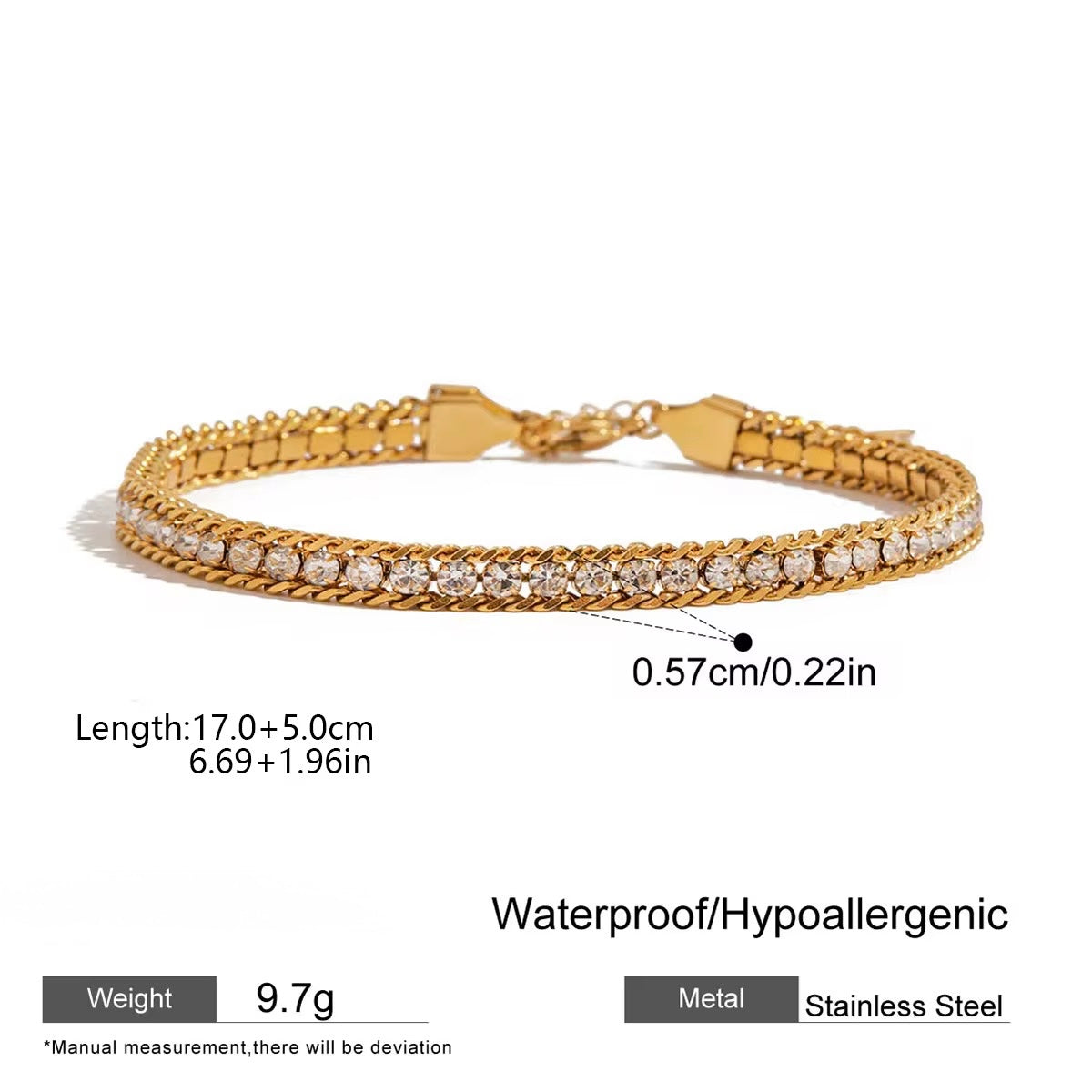 Aarina Radiance Tennis Bracelet