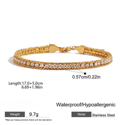 Aarina Radiance Tennis Bracelet