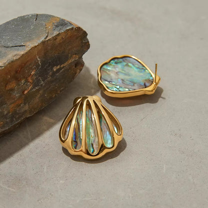 Aqua Earrings