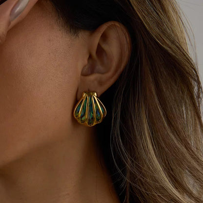 Aqua Earrings