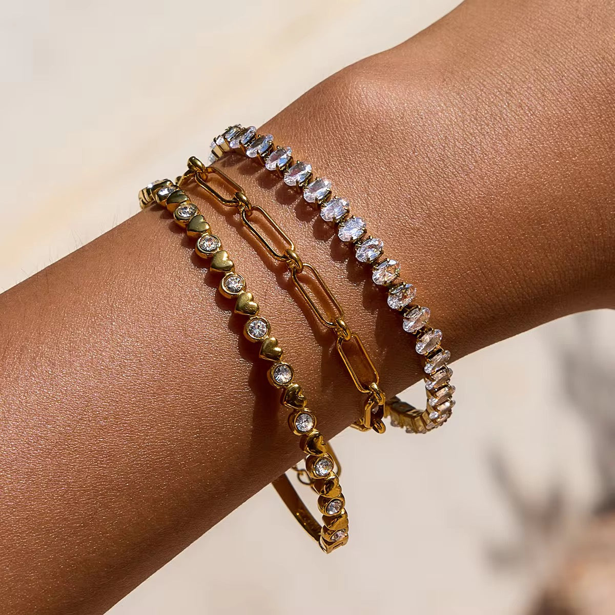 Jia  Paperclip  Bracelet
