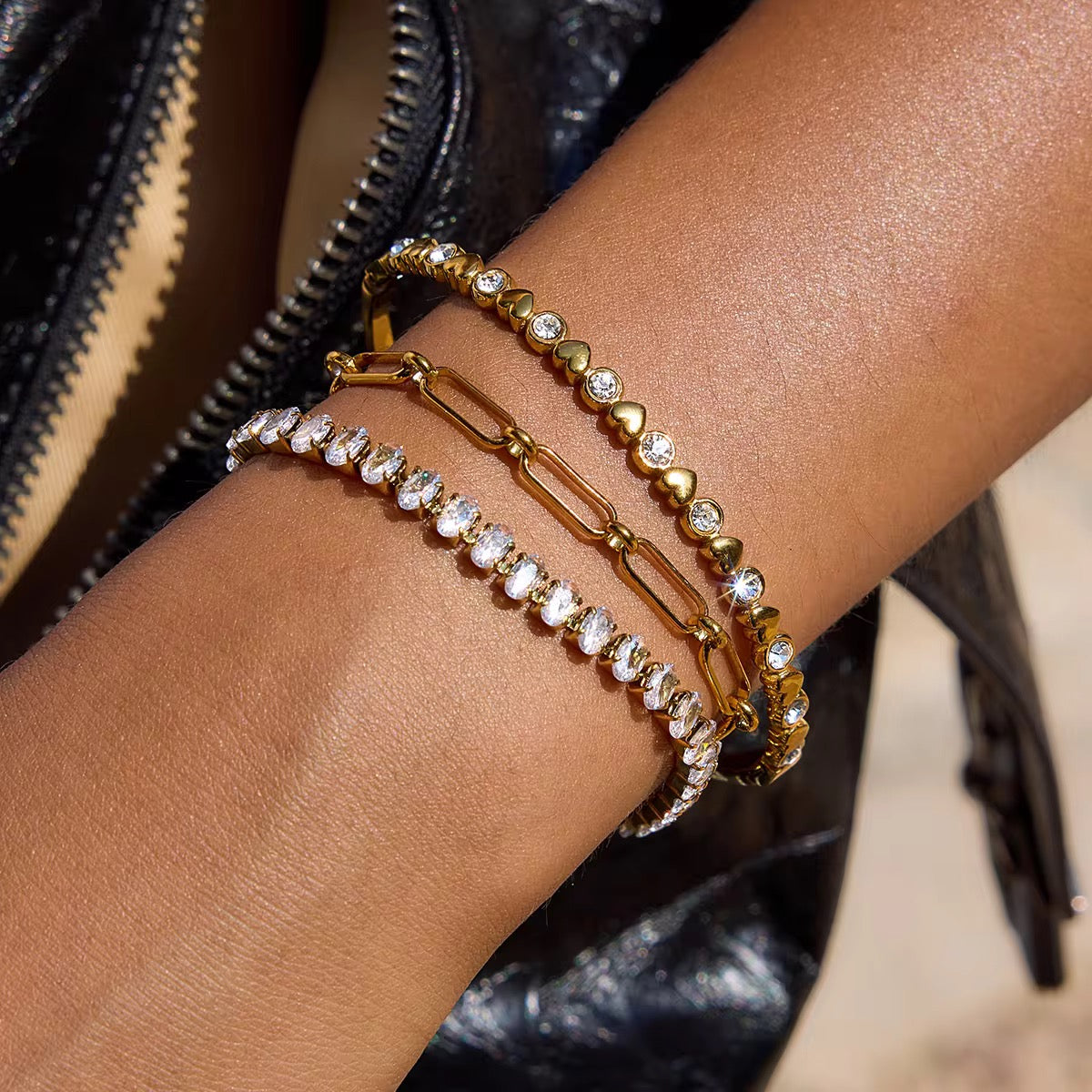 Jia  Paperclip  Bracelet