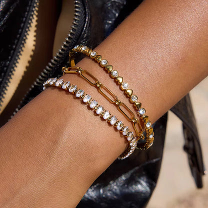 Jia  Paperclip  Bracelet