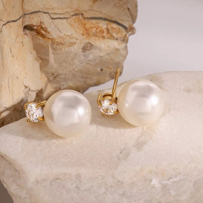 Classic Luxe Pearl Stud Earrings8