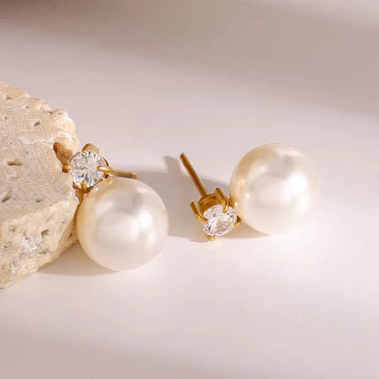 Classic Luxe Pearl Stud Earrings8