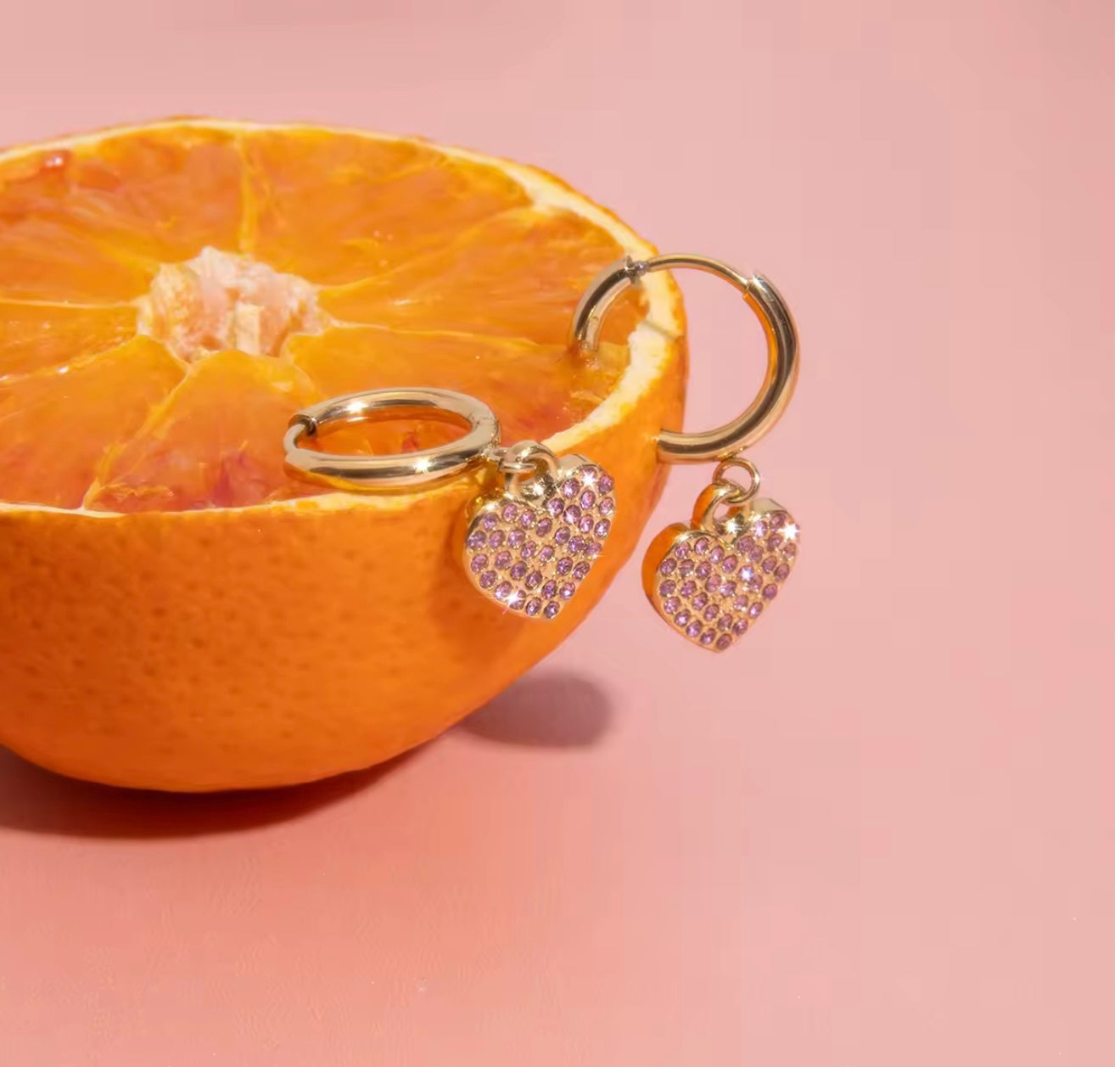 Kimaya Heart Earrings