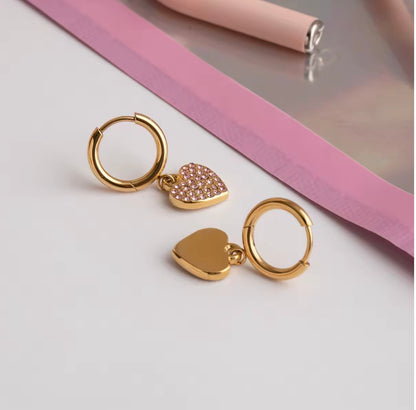 Kimaya Heart Earrings