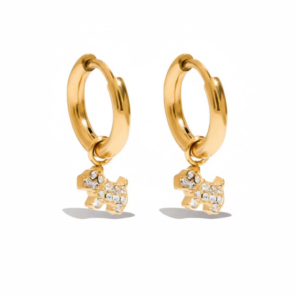 Puppy Love Crystal Dog Huggies